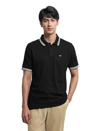 Arrow Sport Men's Textured Regular Fit Polo Shirt