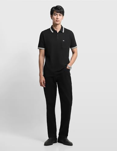 Arrow Sport Men's Textured Regular Fit Polo Shirt