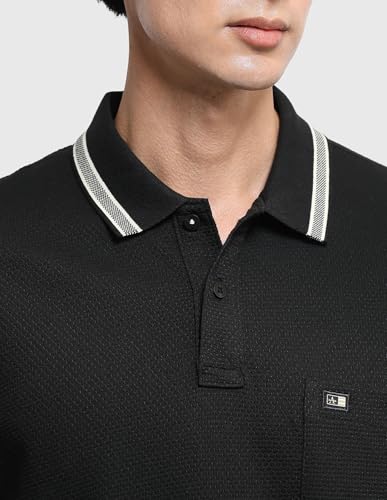 Arrow Sport Men's Textured Regular Fit Polo Shirt
