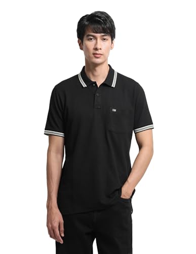 Arrow Sport Men's Textured Regular Fit Polo Shirt