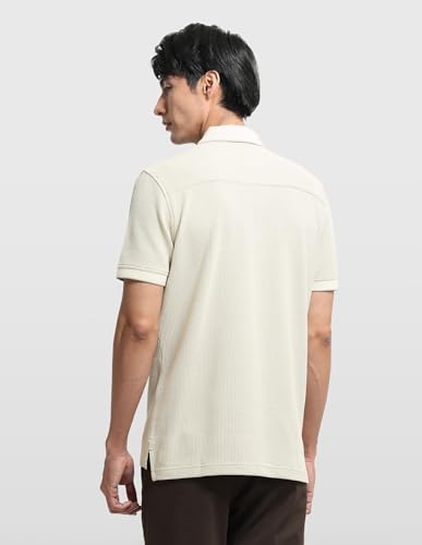 Arrow Sport Men's Textured Regular Fit Polo Shirt