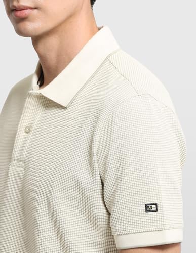 Arrow Sport Men's Textured Regular Fit Polo Shirt