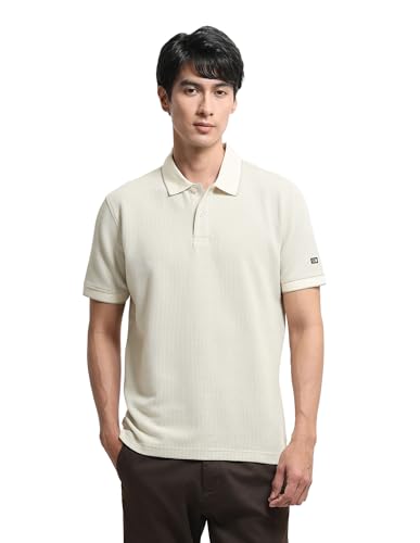 Arrow Sport Men's Textured Regular Fit Polo Shirt
