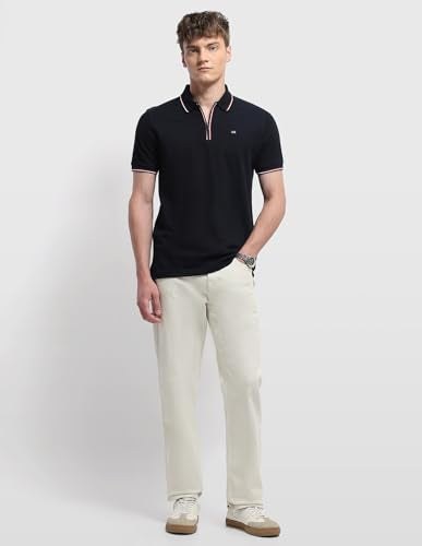 Arrow Sport Men's Solid Regular Fit Polo Shirt