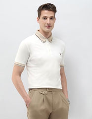 U.S.Polo Association men's solid slim fit polo shirt in a classic design, short sleeve, casual upper wear for men.