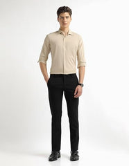 Arrow Newyork Men's Hudson Tailored Regular Fit All Day Trousers