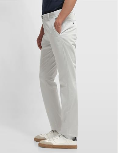 Arrow Sport Men's Art On Chinos Slim Fit Textured Trouser