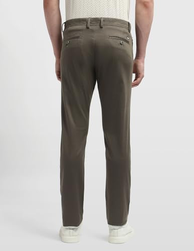 Arrow Sport Men's Bronson Slim Fit Satin Trousers