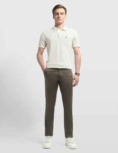 Arrow Sport Men's Bronson Slim Fit Satin Trousers