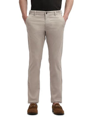 Arrow Sport men's Bronson slim fit chinos with art detail, casual men's trousers in a relaxed fit, front view showing fabric texture.