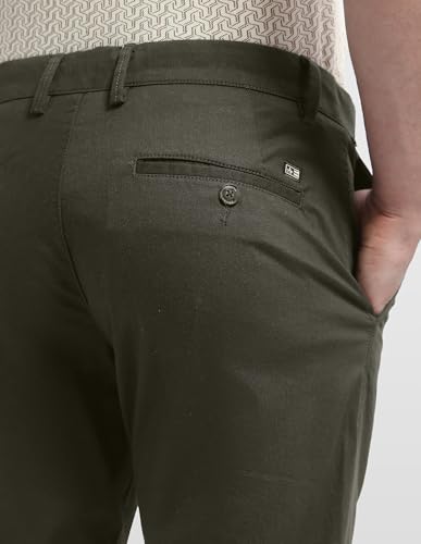 Arrow Sport Men's Bronson Slim Fit Dobby Trousers