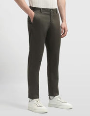 Arrow Sport Men's Bronson Slim Fit Dobby Trousers