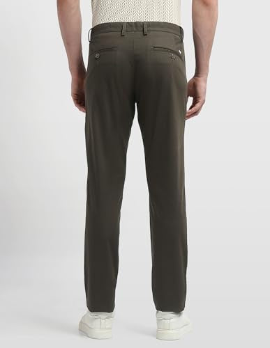 Arrow Sport Men's Bronson Slim Fit Dobby Trousers