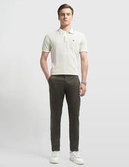Arrow Sport Men's Bronson Slim Fit Dobby Trousers