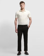 Arrow Sport Men's Bronson Slim Fit Knitted Trousers (ASALTR2720_Dark Brown_32)