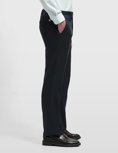 Arrow Men's Regular Fit Textured Trousers