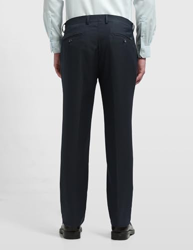 Arrow Men's Regular Fit Textured Trousers