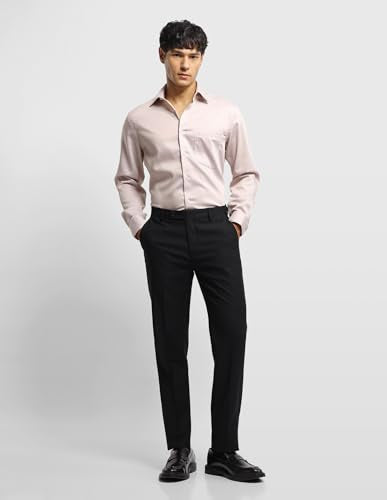 Arrow Men's Dobby Jackson Super Slim Fit Trousers