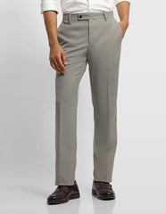 Arrow Men's Dobby Hudson Regular Fit Trousers (ARALTR2013_Light Brown_30)