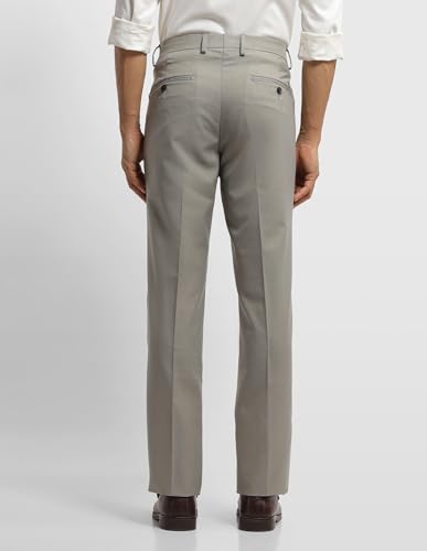 Arrow Men's Dobby Hudson Regular Fit Trousers (ARALTR2013_Light Brown_30)