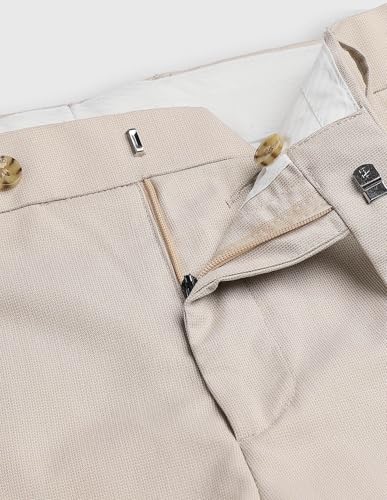 Arrow Men's Dobby Hudson Regular Fit Trousers