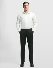 Arrow Men's Regular Fit Textured Trousers