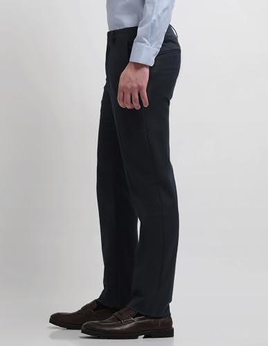 Arrow Men's Hudson Tailored Fit Dobby Trousers