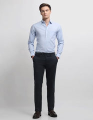 Arrow Men's Hudson Tailored Fit Dobby Trousers