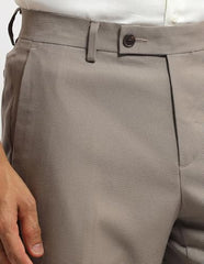 Arrow Men's Dobby Hudson Regular Fit Trousers