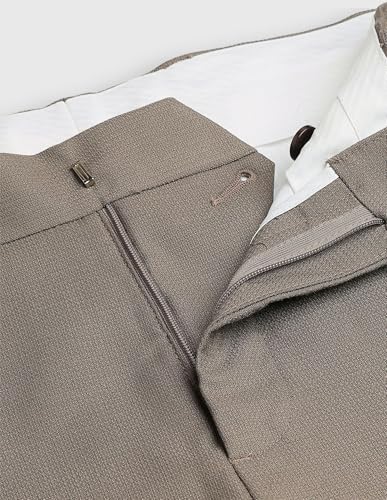 Arrow Men's Dobby Hudson Regular Fit Trousers