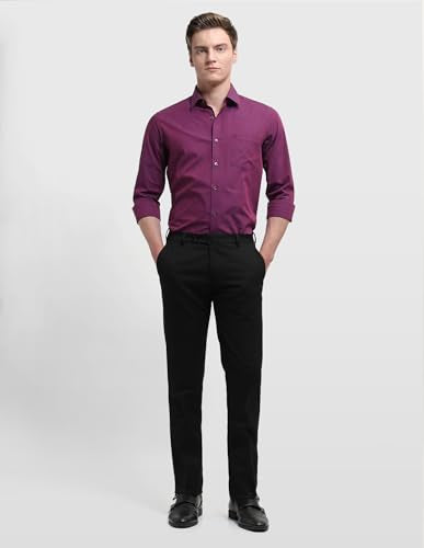 Arrow Men's Dobby Hudson Tailored Fit Trousers