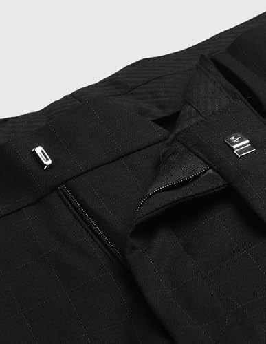 Arrow Men's Dobby Hudson Tailored Fit Trousers