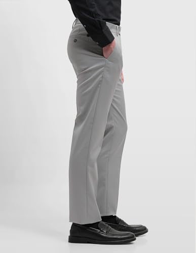 Arrow Men's Textured Hudson Tailored Fit Trousers