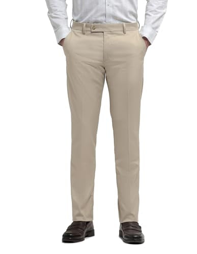 Arrow Men's Dobby Hudson Tailored Fit Trousers