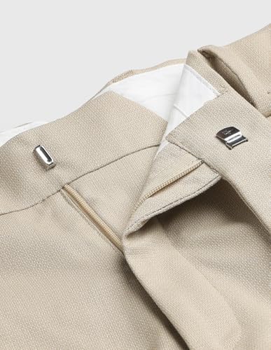 Arrow Men's Dobby Hudson Tailored Fit Trousers