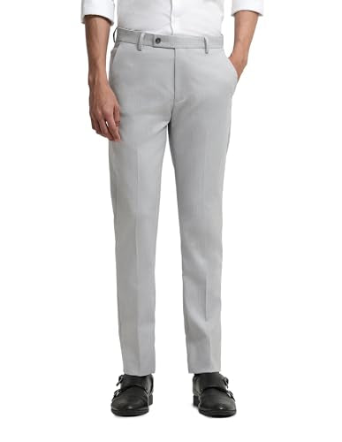 Arrow Men's Dobby Hudson Tailored Fit Trousers