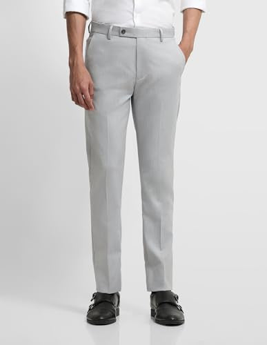 Arrow Men's Dobby Hudson Tailored Fit Trousers
