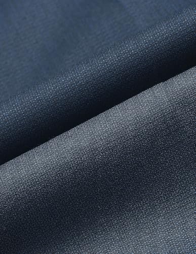Arrow Men's Dobby Hudson Tailored Fit Trousers (ARALTR2044_Navy_38)