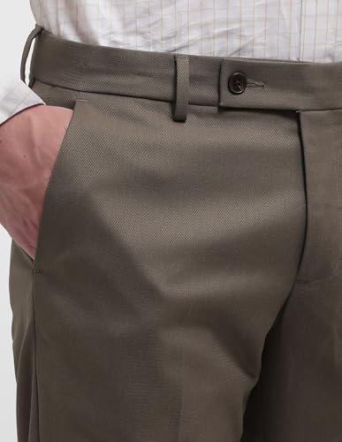 Arrow Men's Dobby Hudson Tailored Fit Trousers
