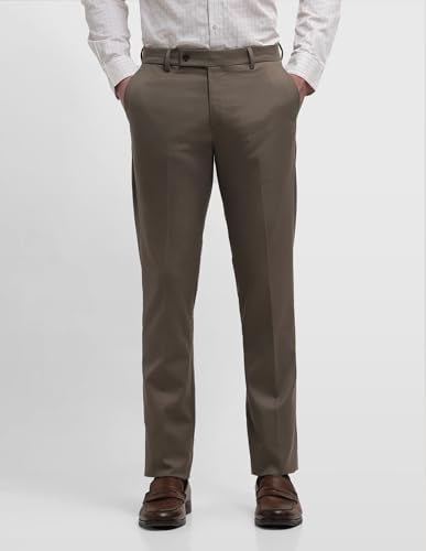 Arrow Men's Dobby Hudson Tailored Fit Trousers