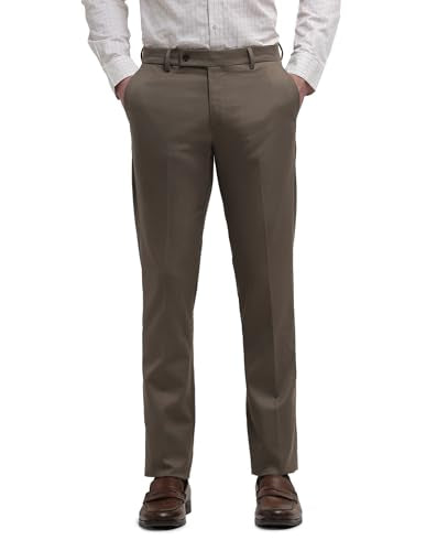 Arrow Men's Dobby Hudson Tailored Fit Trousers