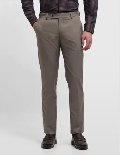 Arrow Men's Textured Hudson Tailored Fit Trousers