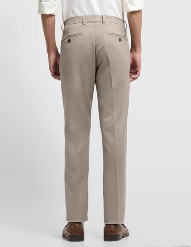 Arrow Men's Dobby Hudson Regular Fit Trousers