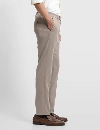 Arrow Men's Dobby Hudson Regular Fit Trousers