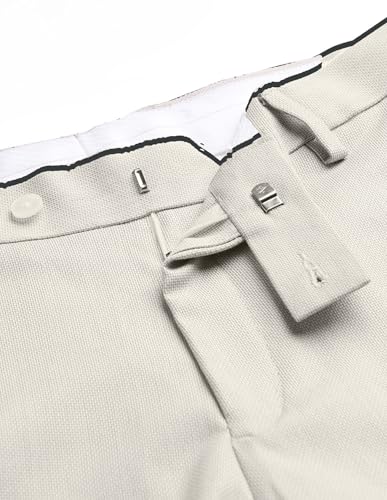 Arrow Men's Regular Fit Textured Trousers
