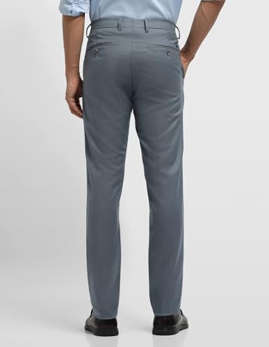 Arrow Men's Dobby Jackson Super Slim Fit Trousers (ARALTR2123_Blue_30)
