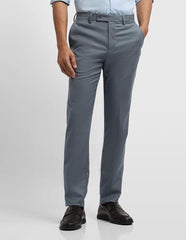 Arrow Men's Dobby Jackson Super Slim Fit Trousers (ARALTR2123_Blue_30)