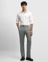 Arrow Men's Dobby Jackson Super Slim Fit Trousers