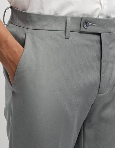 Arrow Men's Dobby Jackson Super Slim Fit Trousers