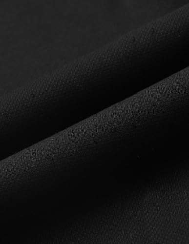 Arrow Men's Hudson Tailored Regular Fit Super Black Trousers